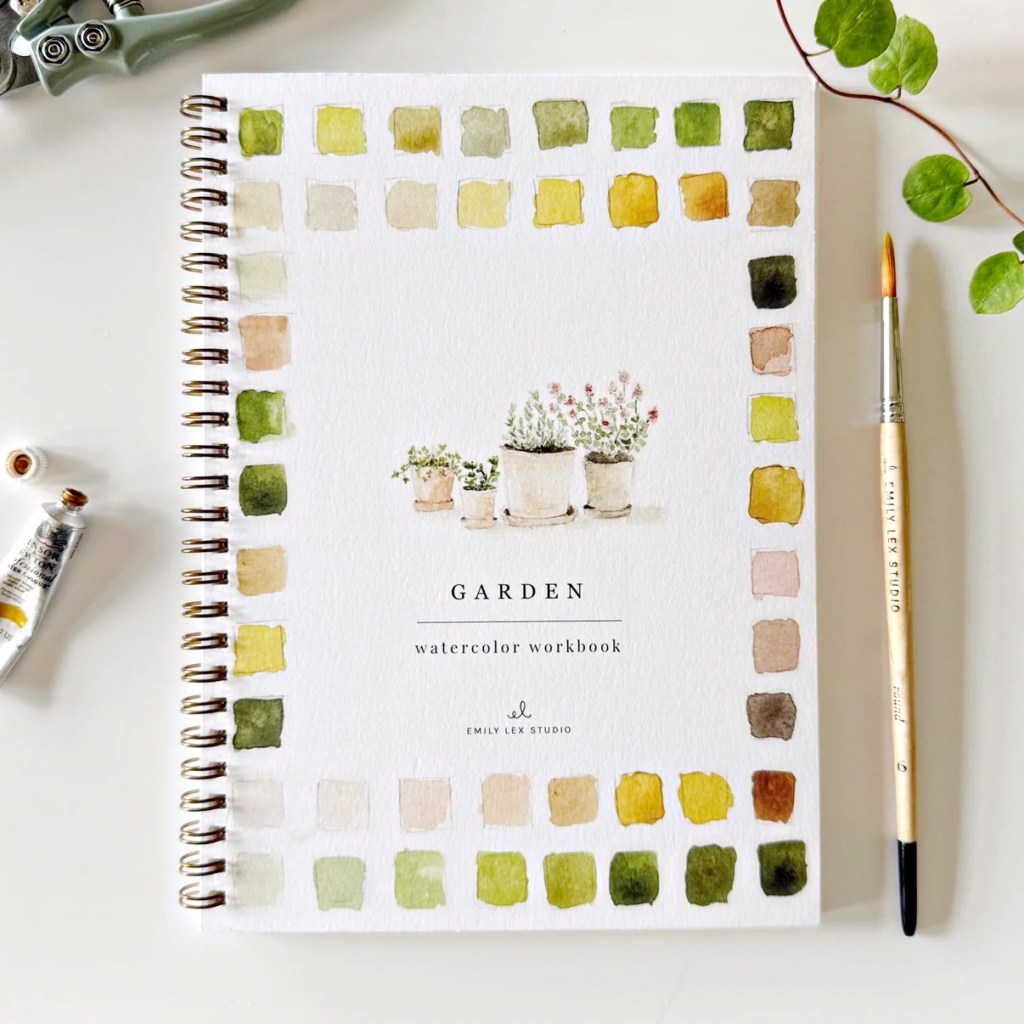 A super cute watercolour book. 