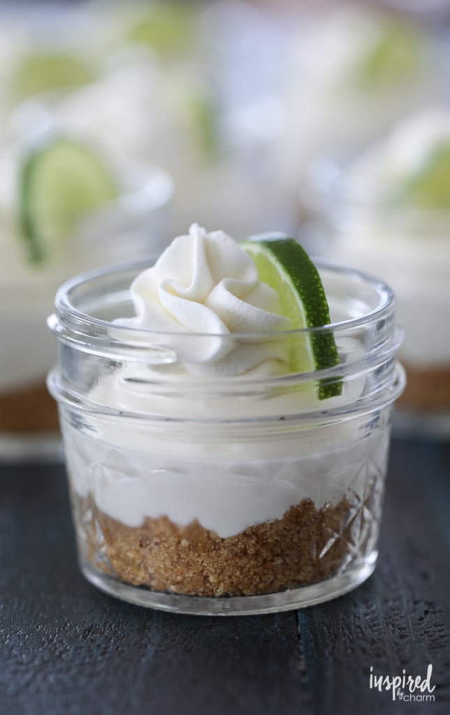Key Lime Pie in a jar. 