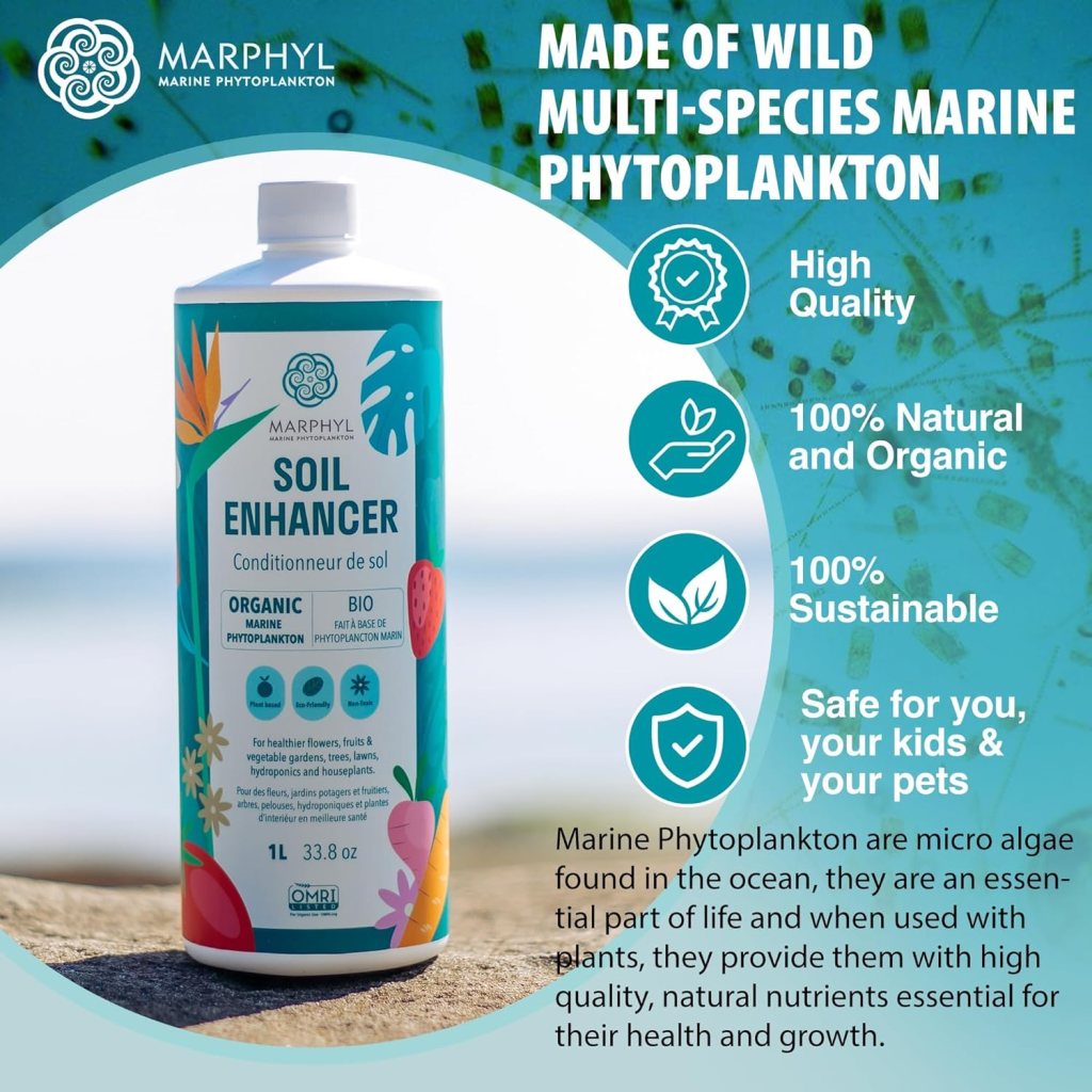 Canadian organic phytoplankton fertiliser. 