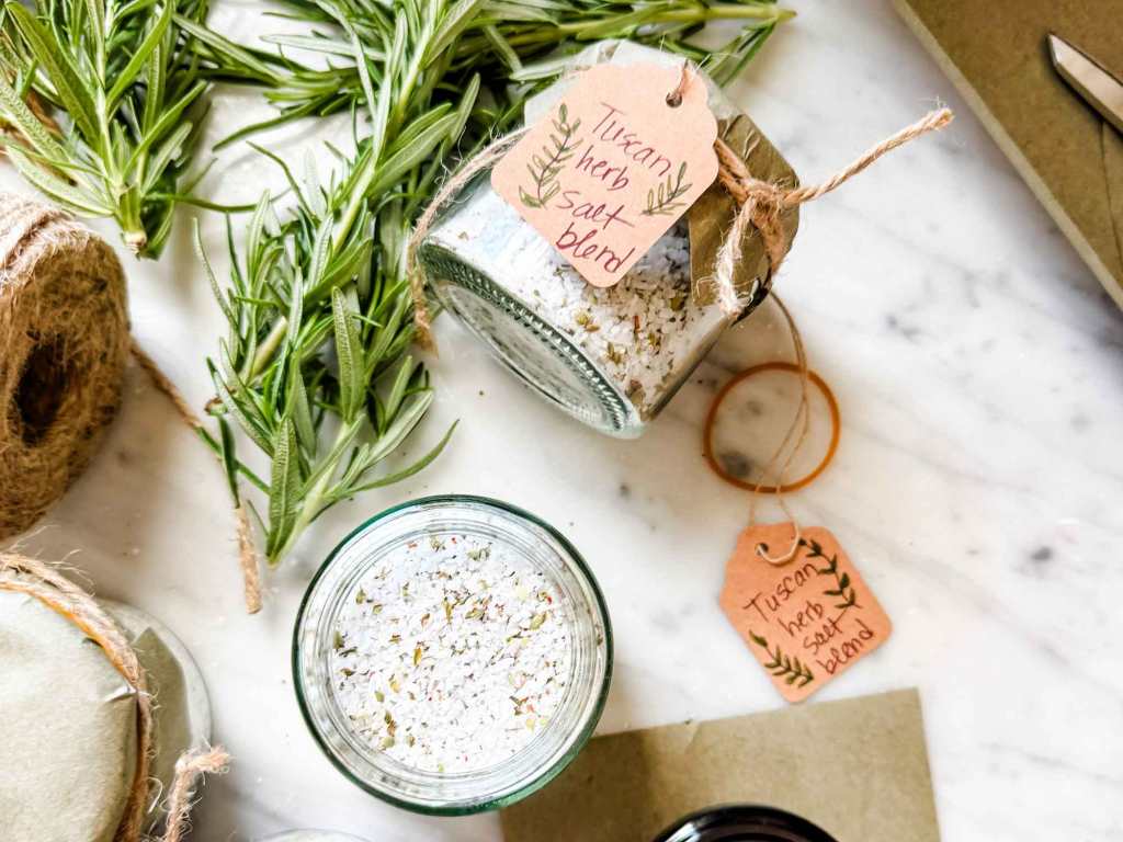 Tuscan sunset herb salt blend recipe.