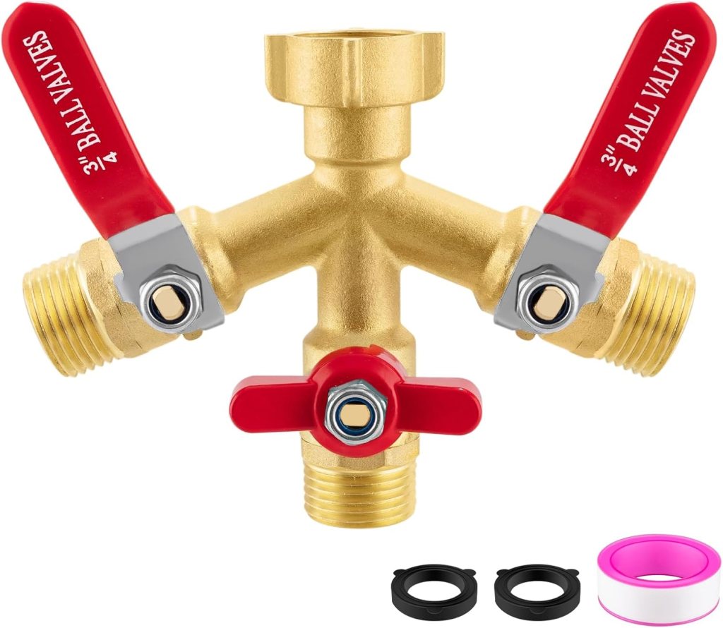 3 way hose splitter. 